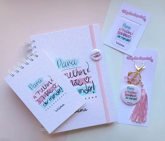 Kit Personalizado Dia das Mães - Escolha a Capa