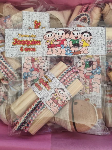 Kit Pião e Corda Turma da Monica