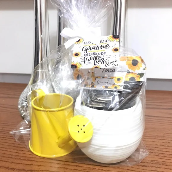 Kit plantação vaso auto irrigável