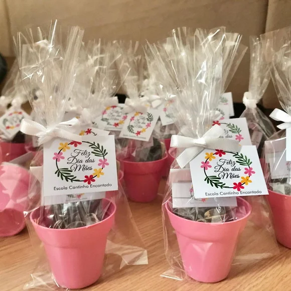 Lembrancinha personalizada Kit jardinagem Plantio Dia Das Mães