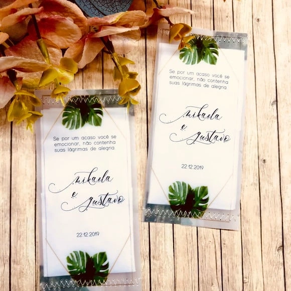 Lágrimas de Alegria Papel Vegetal Costela-de-adão Ref.2050
