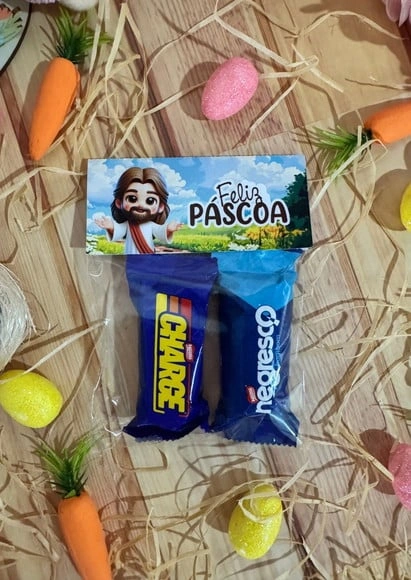 Lapela com Saquinho Páscoa