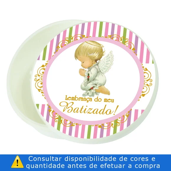 Latinha Personalizada Colorida Branca