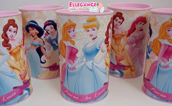 Cofrinho Princesas