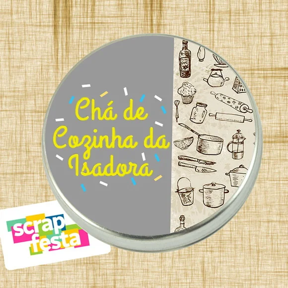 Latinhas 5x1 Festa Chá de Panela