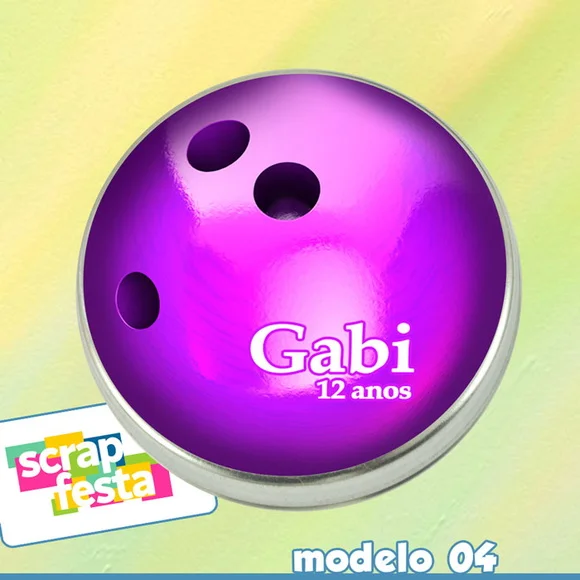 Latinhas Personalizadas Boliche