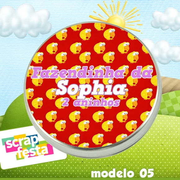 Latinhas Personalizadas Festa Fazendinha