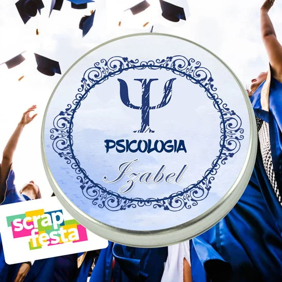 Latinhas Personalizadas Festa Formatura Psicologia