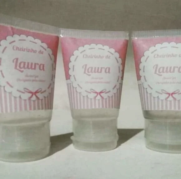 Lembrancinha Mini Álcool Gel Maternidade