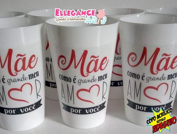 Copo Dia das Mães