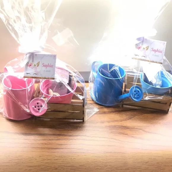 Lembrancinha Unicórnio kit Jardinagem personalizado