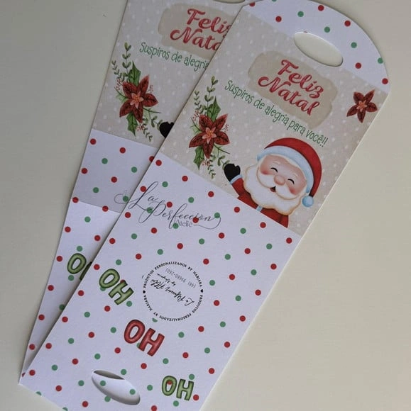 Lembrancinha Porta Suspiros Natal