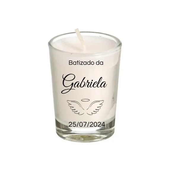 Lembrancinha Vela Casamento 70g