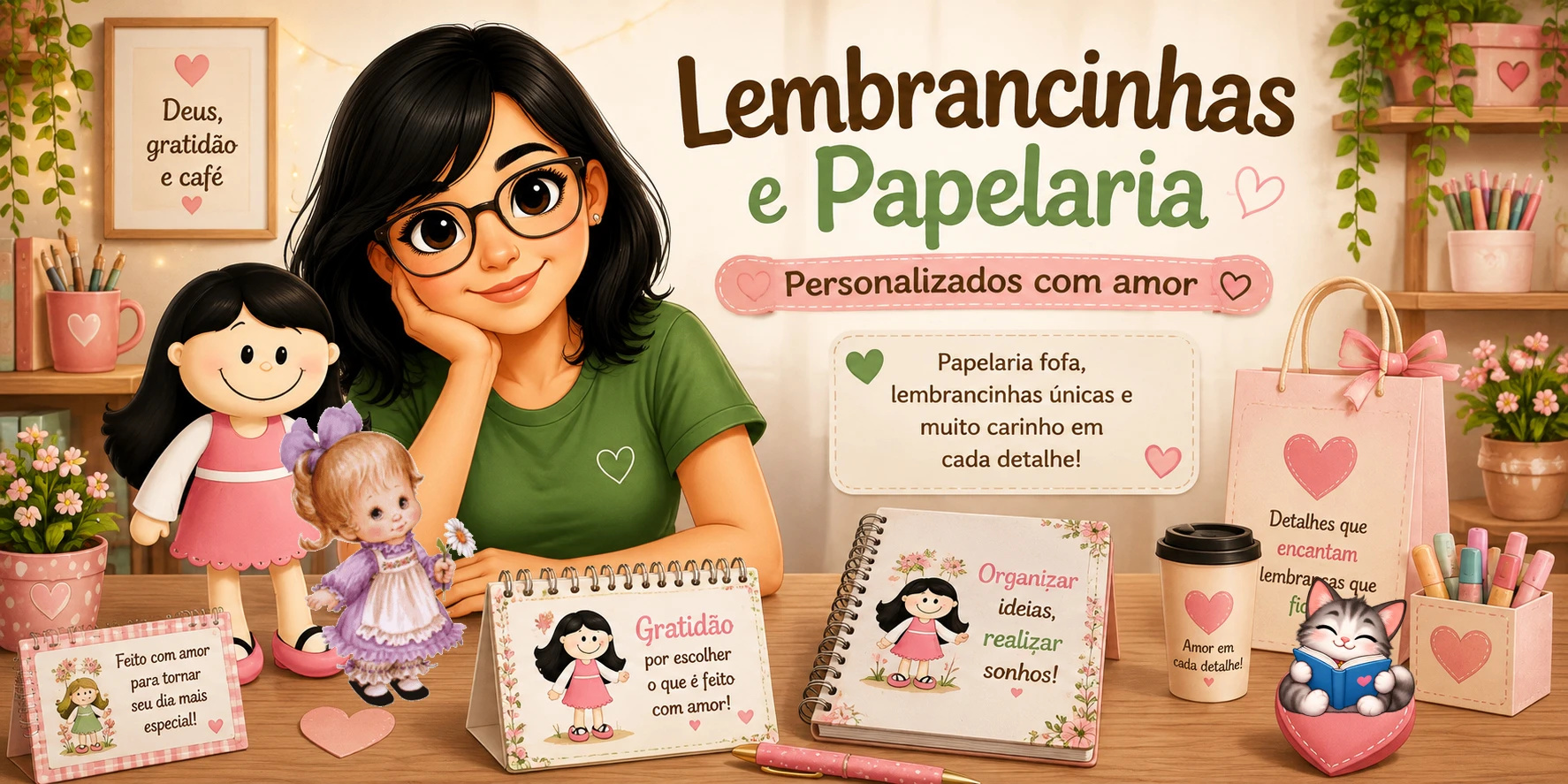 Lembrancinhas e Papelaria