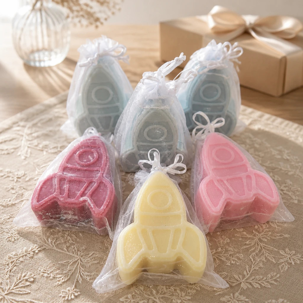 lembrancinhas Velas Foguetes Decorativas