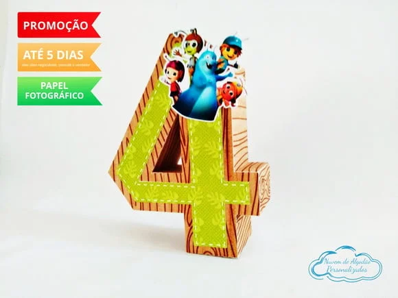 Letra 3d Beat bugs
