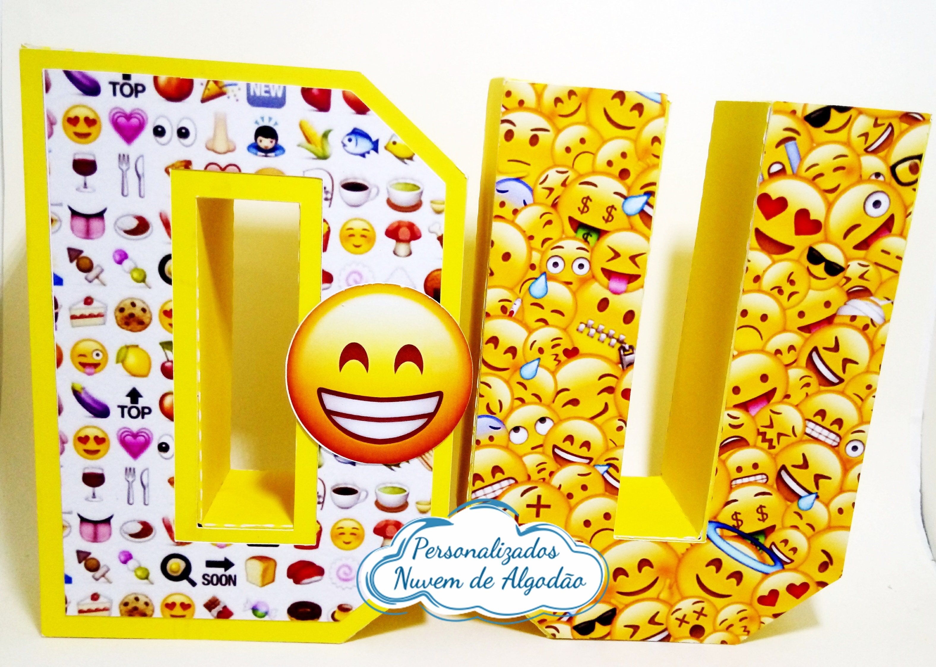 Letra 3d Emoji