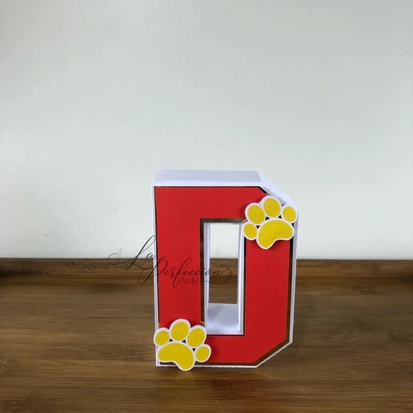 Letra 3d Patrulha Canina