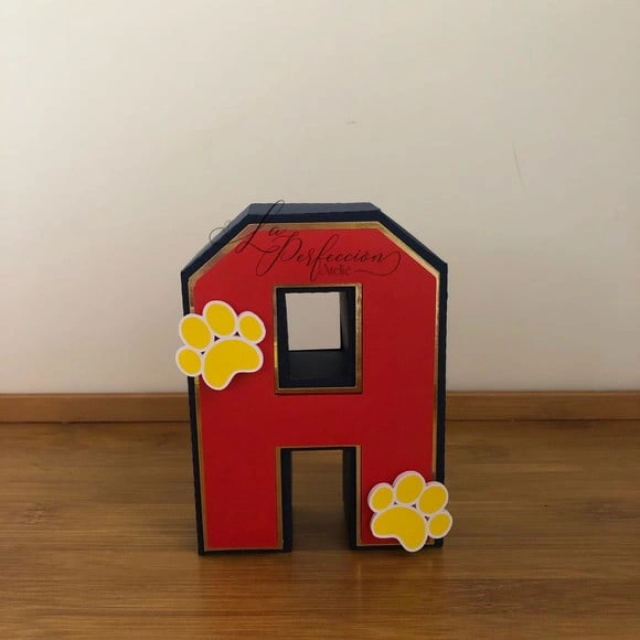 Letra 3d Patrulha Canina