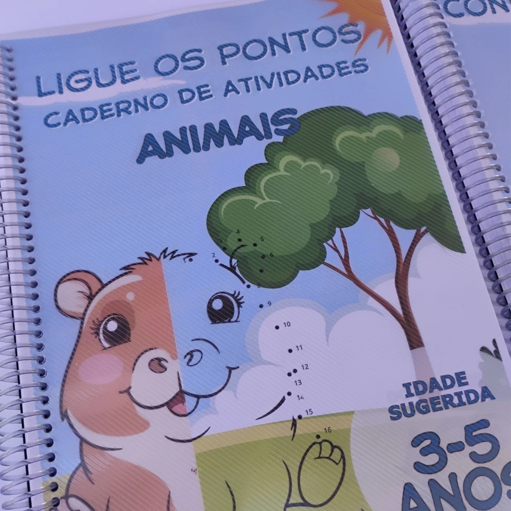 Ligue os Pontos | Animais - Caderno de Atividades