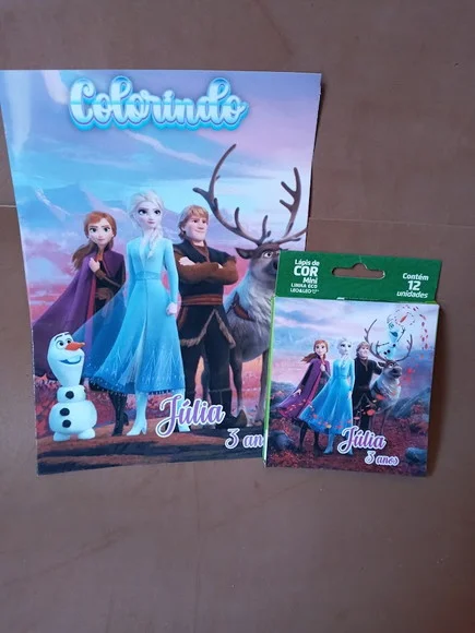 Livro de Colorir com Lapis de Cor