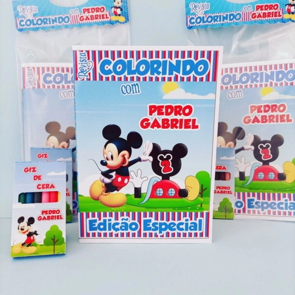 Livro de Colorir Mickey