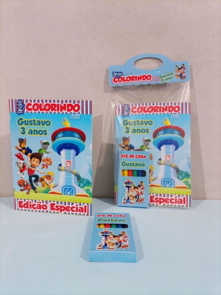 Livro de Colorir Patrulha Canina