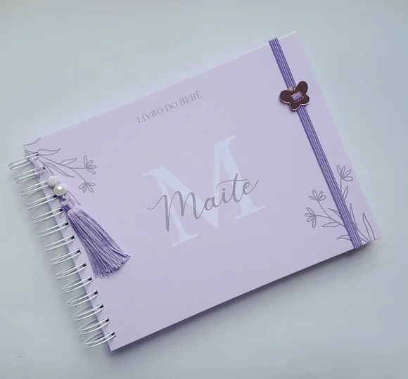 Livro do Bebê Grande (19x25cm) + Acessórios - Mod 01