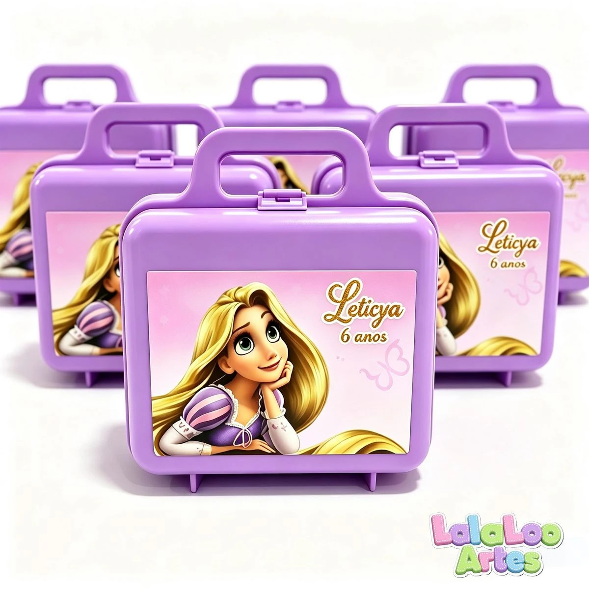 Maletinha Rapunzel Enrolados personalizada