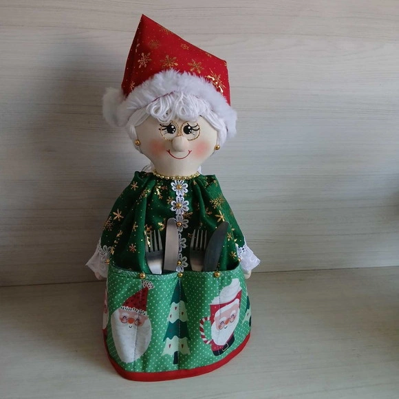 Mamãe Noel Porta-talheres