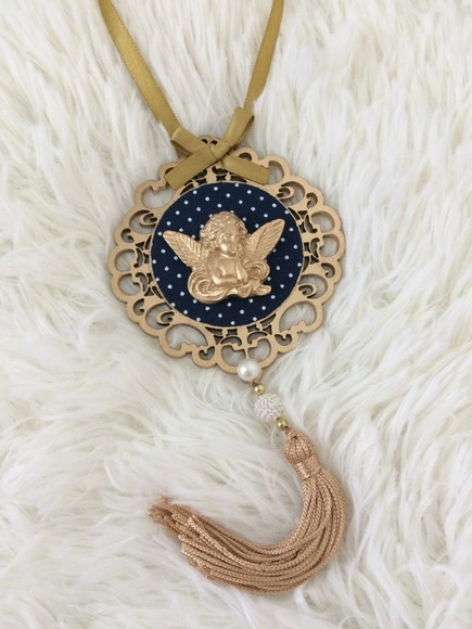Lembrancinha Mandala de Porta Anjo da Guarda