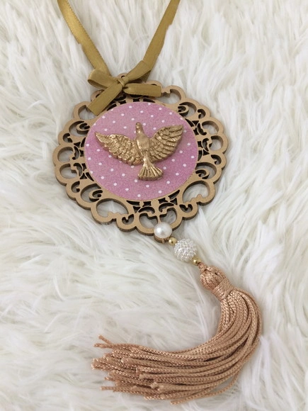 Lembrancinha Mandala de Porta Divino Espírito Santo