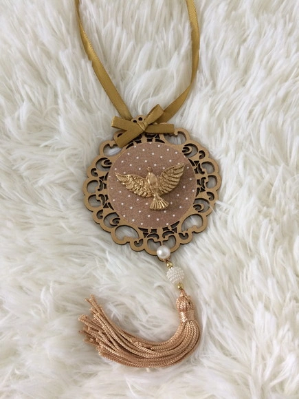 Lembrancinha Mandala de Porta Divino Espírito Santo