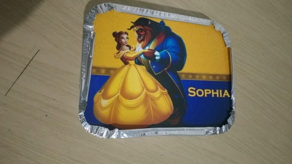 Marmitinha Mini Personalizada Bela e a Fera