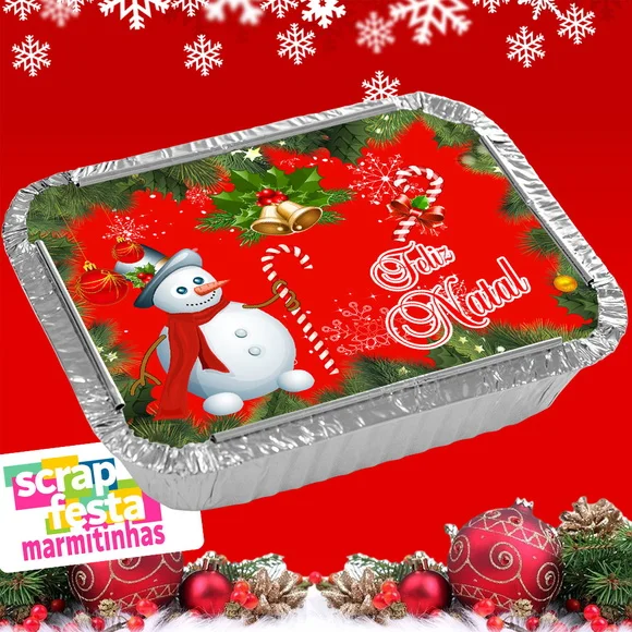 Marmitinhas para Lembrancinhas de Natal