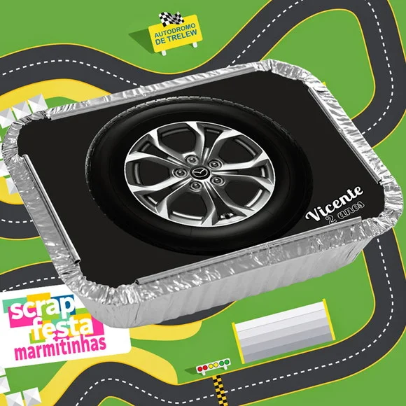 Marmitinhas Personalizadas Festa Carros