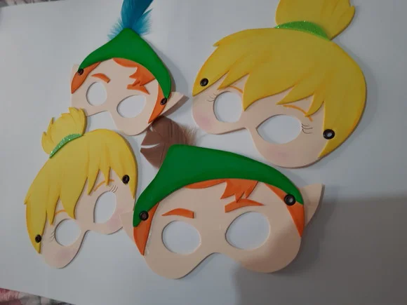 Máscara Peter Pan e Sinininho