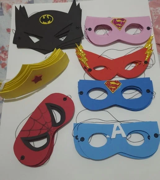 Máscara Super Herois