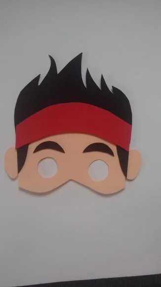 Máscaras Jake e os piratas em EVA