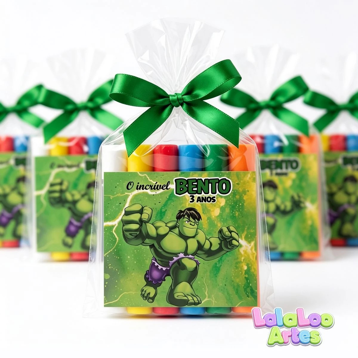 Massinha de Modelar Hulk Personalizada