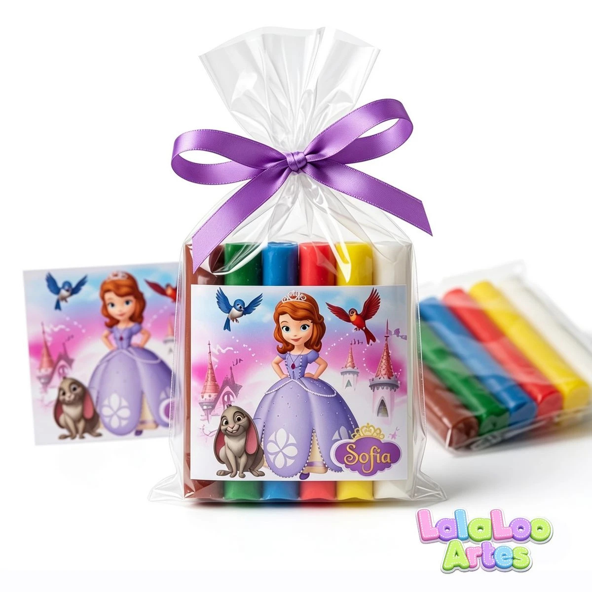 Massinha de Modelar Princesinha Sofia Personalizada