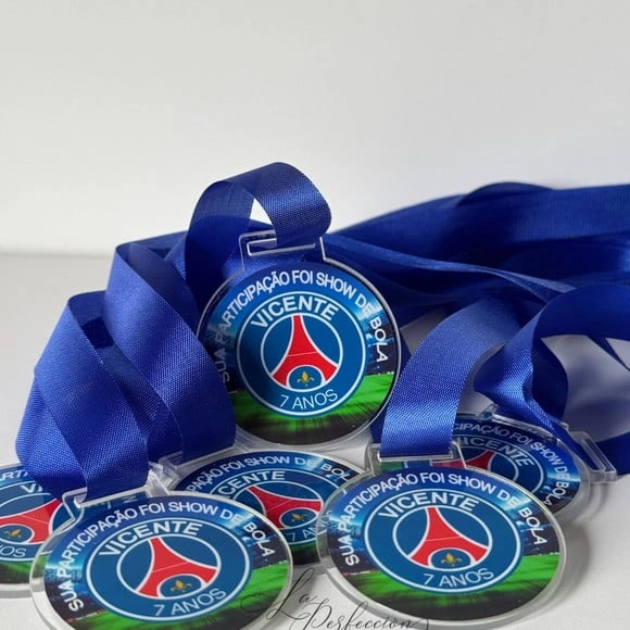 Medalha Personalizada Psg