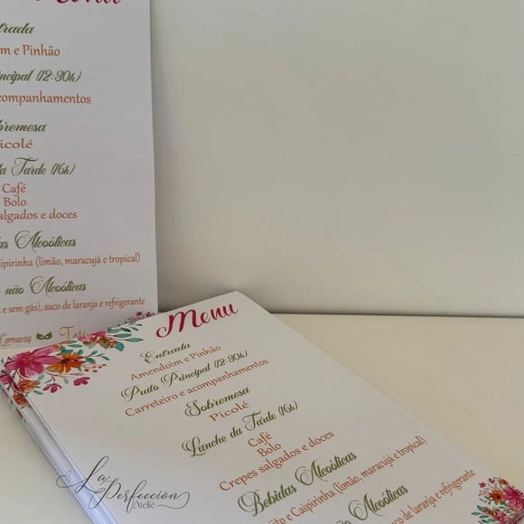 Menu Carnaval