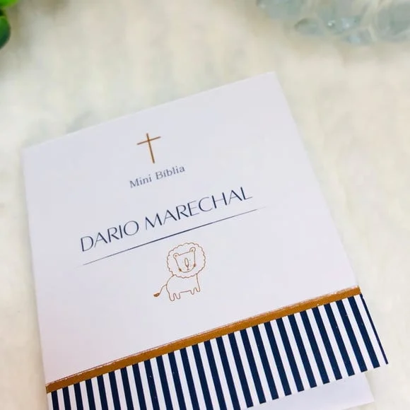 MINI BÍBLIA PERSONALIZADA