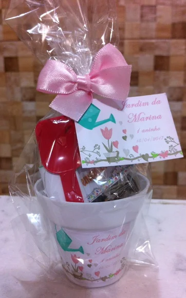 Kit Jardinagem - Jardim encantado | Lembrancinha personalizada