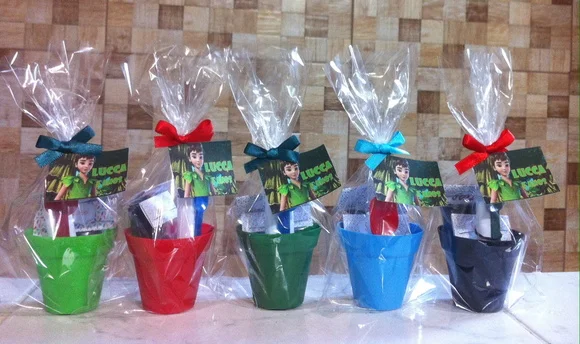Lembrancinha Peter Pan | Kit Jardinagem - Vários Temas
