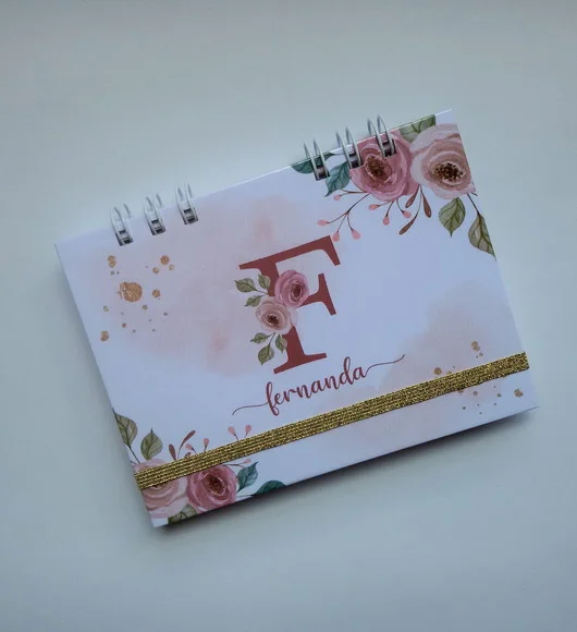Mini Planner Permanente Mod 02 - Escolha Capa