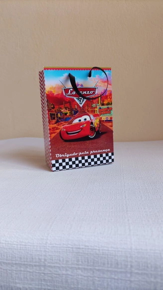 Mini Sacolinha Carros