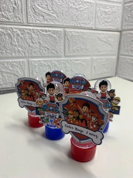 Mini Tubete Personalizado Patrulha Canina