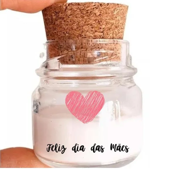 Mini Vela Perfumada Mães 40g